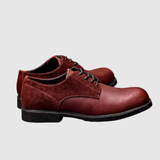 Viktor – Klasické pánské kožené boty v hnědé barvě