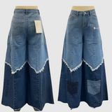 Kira – Džíny s volánovými prvky a surovými detaily