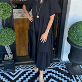 Carlota | Maxi šaty s volným střihem