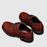 Viktor – Klasické pánské kožené boty v hnědé barvě