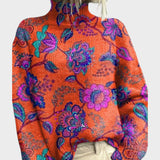 Lígia - Umělecký pletený svetr s originálním designem