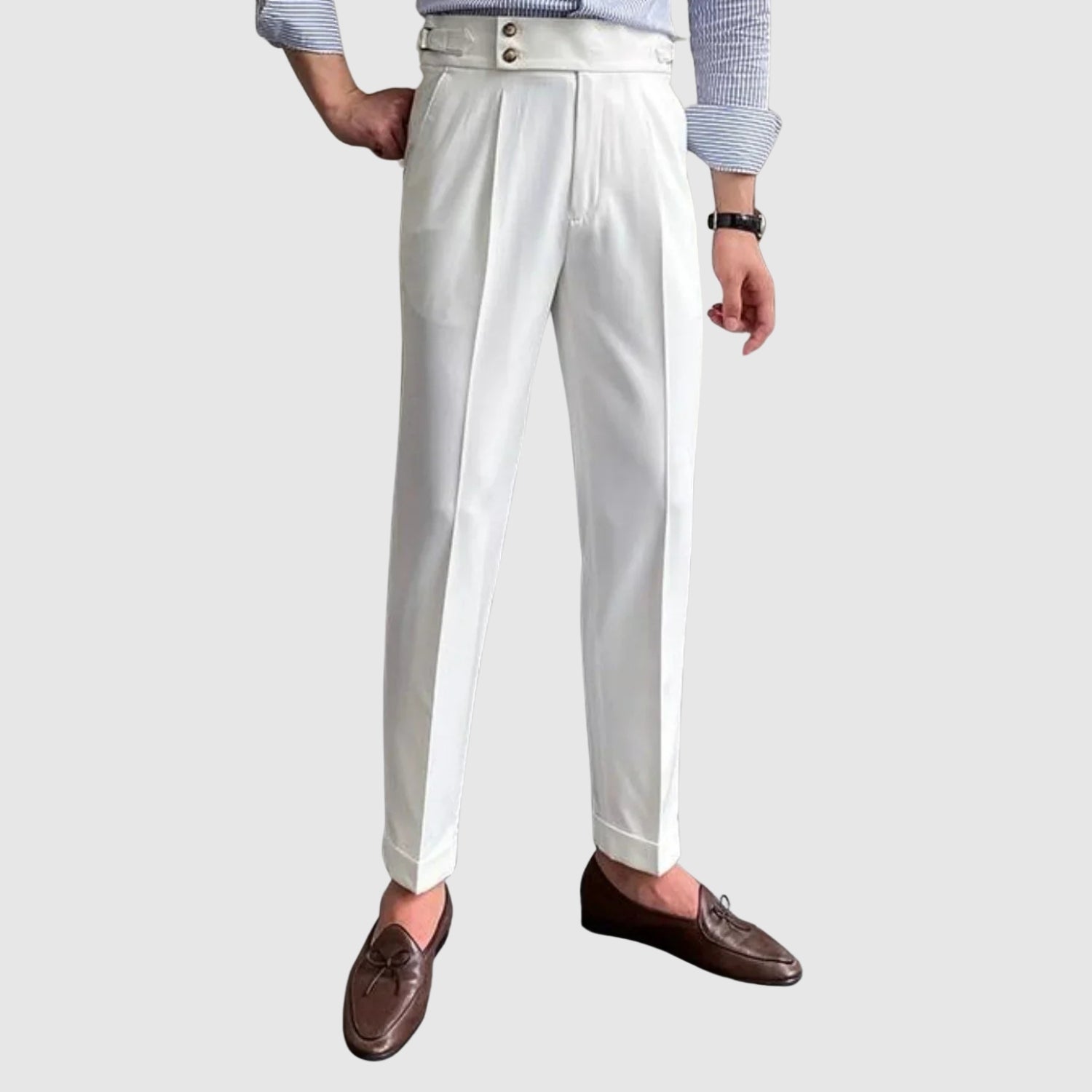 Leo - Elegantní vintage pánské kalhoty