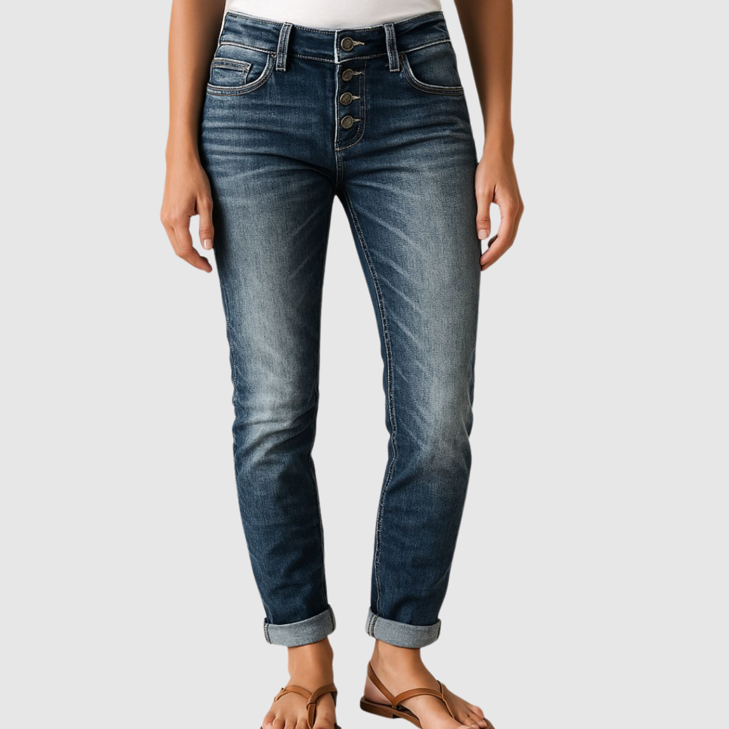 Kira – Úzké džíny s tradičním střihem