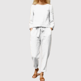 Natálie – Komfortní souprava s kalhotami a blůzou