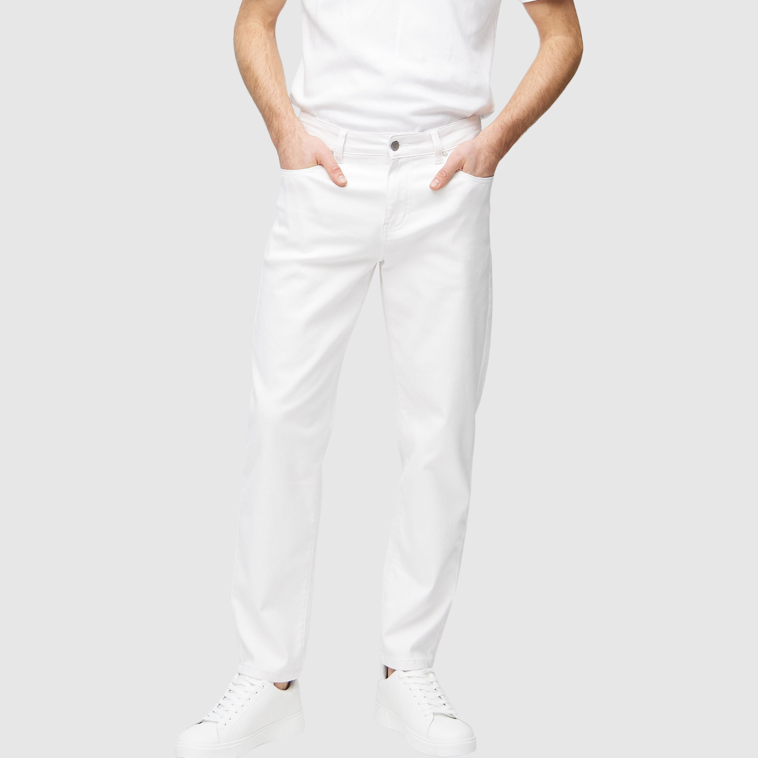 Bruno - Bílé džíny s klasickým střihem