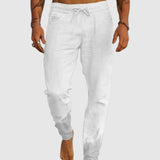 Leo - Lněné Pantalony