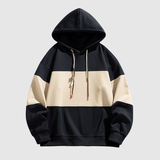 "Daniel – Mikina s širokými kontrastními pruhy" could be rewritten as "Daniel – Mikina s výraznými kontrastními pruhy".