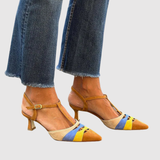 Teodora - Barevné nízké podpatky