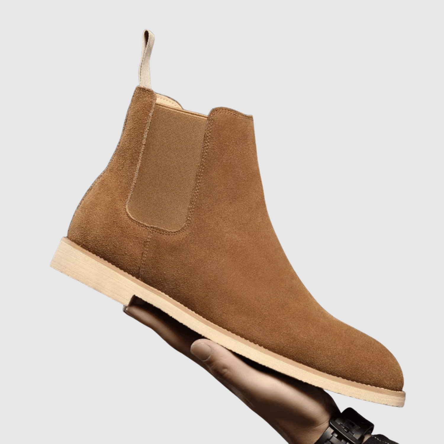 Oskar - Sametové boty s elastickými bočními panely