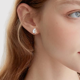 Elisa – Náušnice s ikonickým designem dívky a kočky