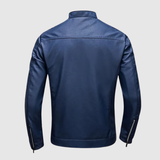 Dorian – Stylová kožená bunda s minimalistickým designem