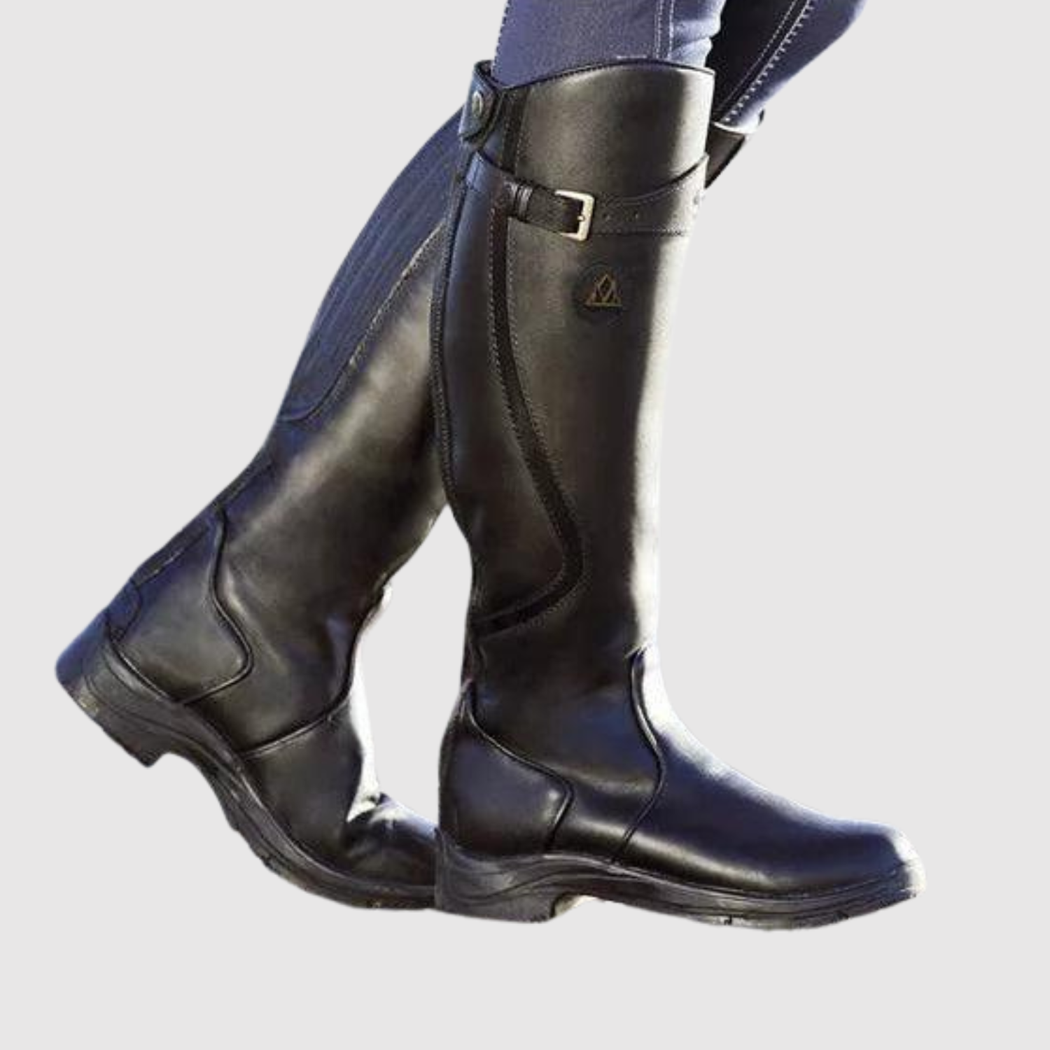 Teodora - Stylové vysoké kožené boty pro každé počasí