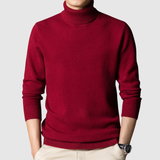 Daniel - Stylový pánský svetr s vysokým límcem