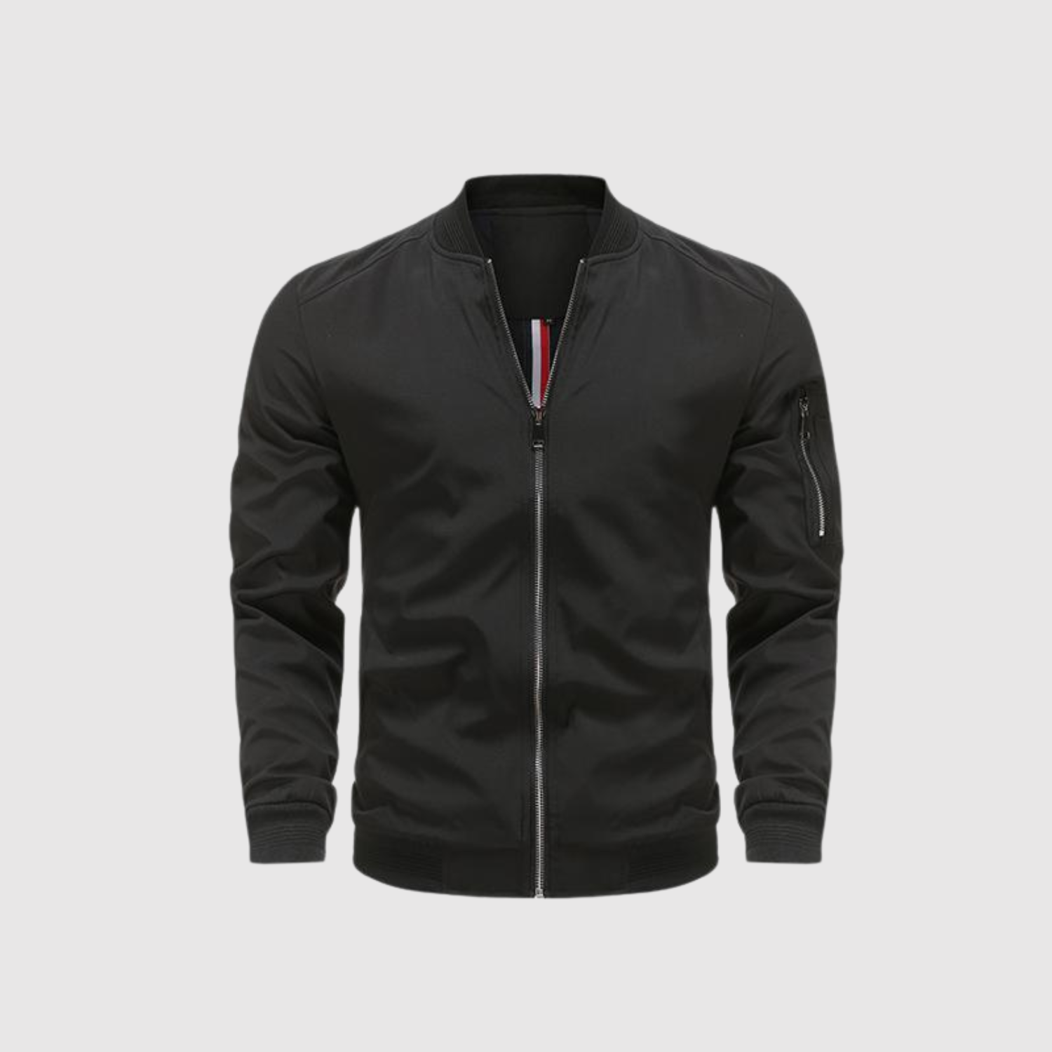 Šimon – Pánská bunda s zipem v sportovně-elegantním stylu