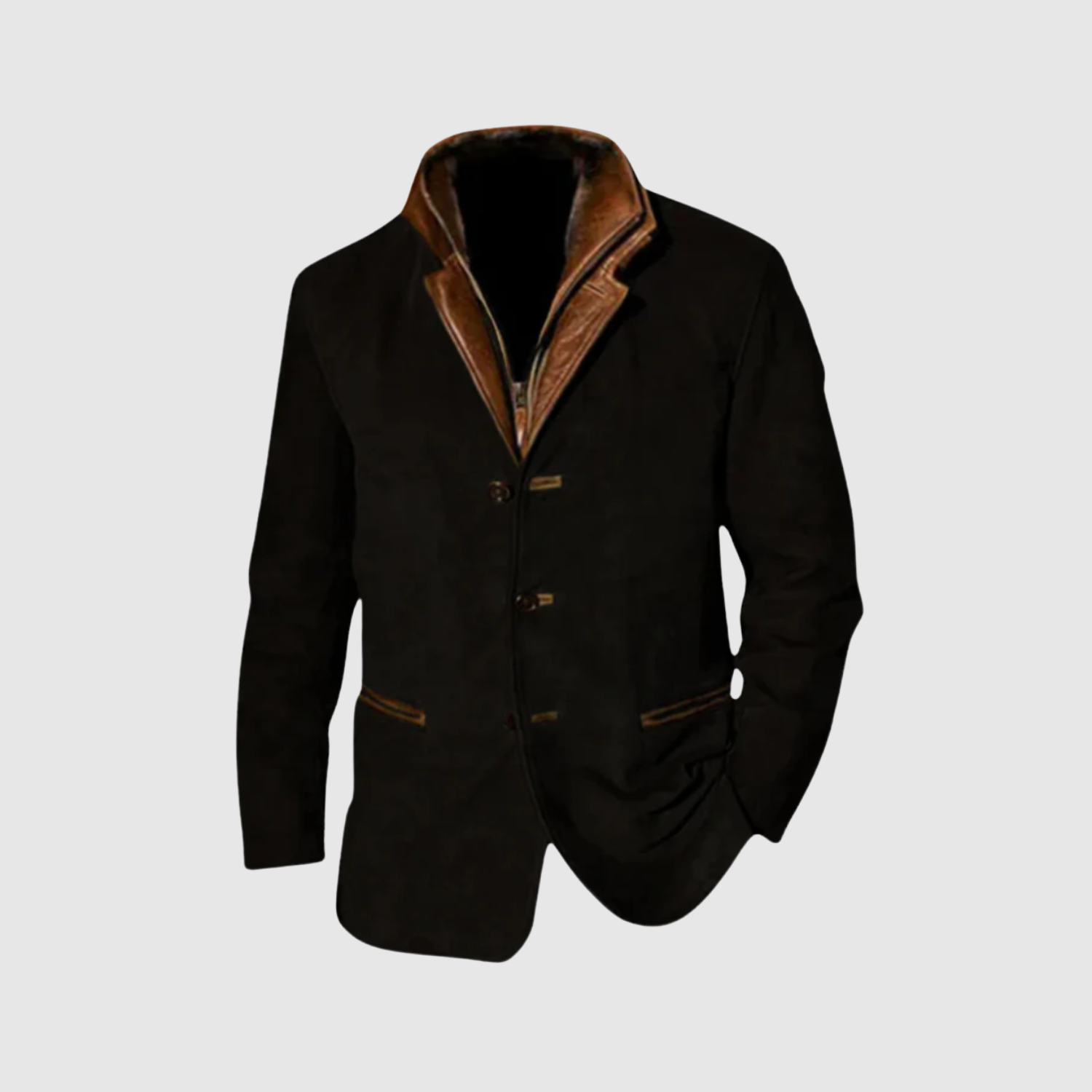 Šimon – Elegantní prošívaná bunda s límcem