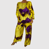 Natálie – Sada saténových textilií s akvarelovými potisky