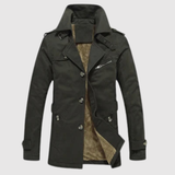 "Marek – Zimní kabát s vlněnou podšívkou" can be rewritten as "Marek – Zimní kabát s teplou vlněnou podšívkou".