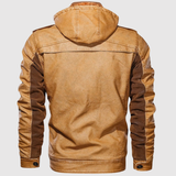 "Dorian - Pánská kožená bunda Titan s odnímatelnou kapucí" can be rewritten as "Dorian - Pánská Titan kožená bunda s odnímatelnou kapucí".