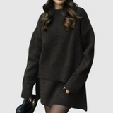 Natálie - Stylový dámský set s bundou a sukní