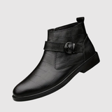 Oskar – Klasické kožené boty s přezkou