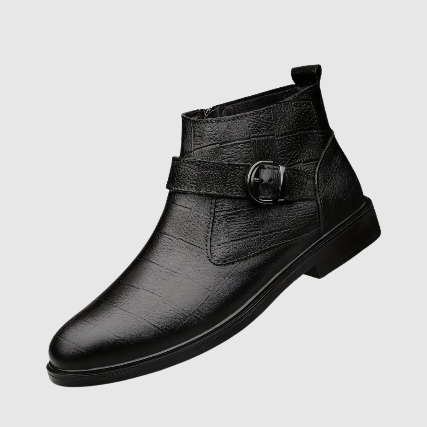 Oskar – Klasické kožené boty s přezkou