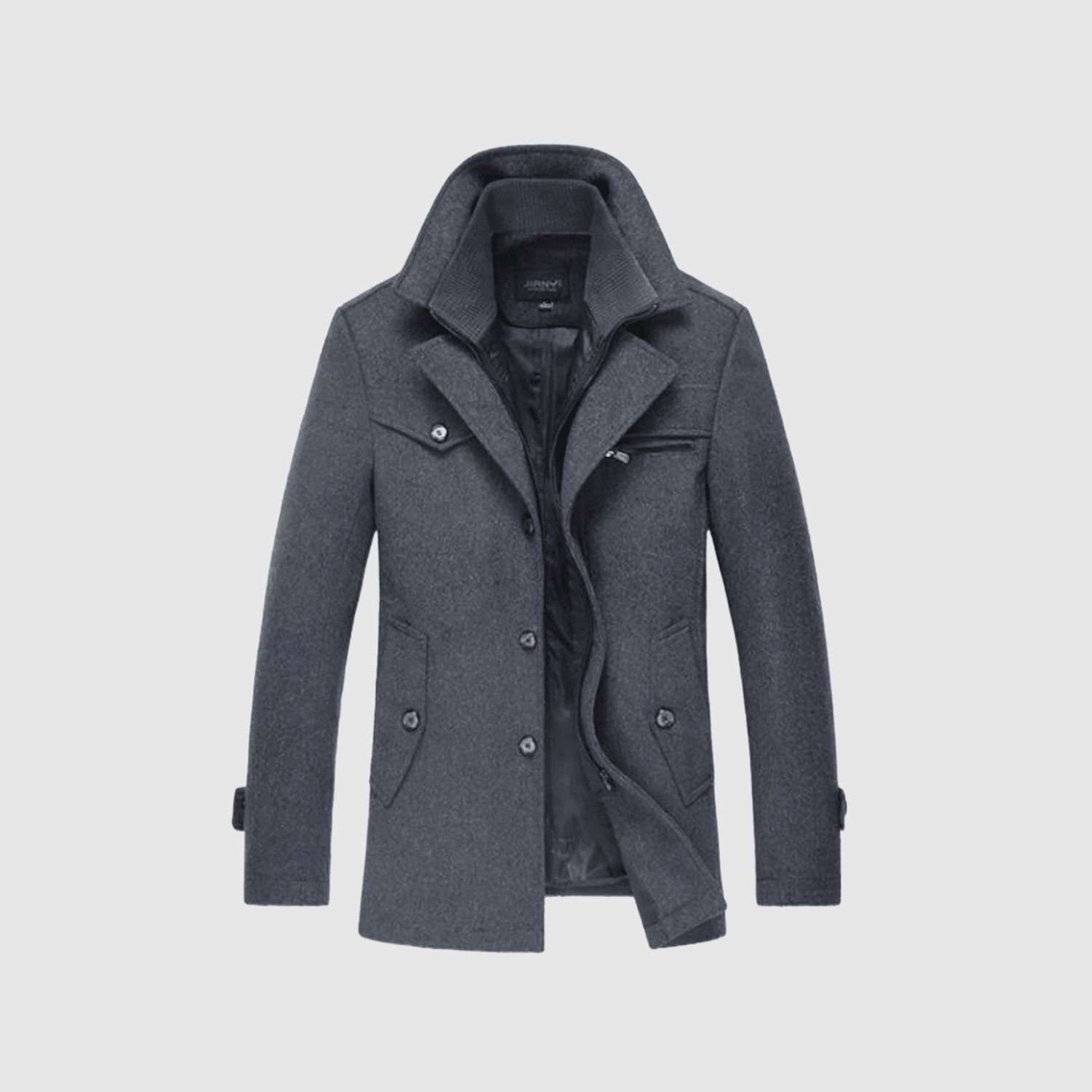 Marek – Stylový vlněný kabát