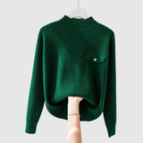 Nora – Svetřík s kapsou na hrudi