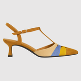 Teodora - Barevné nízké podpatky
