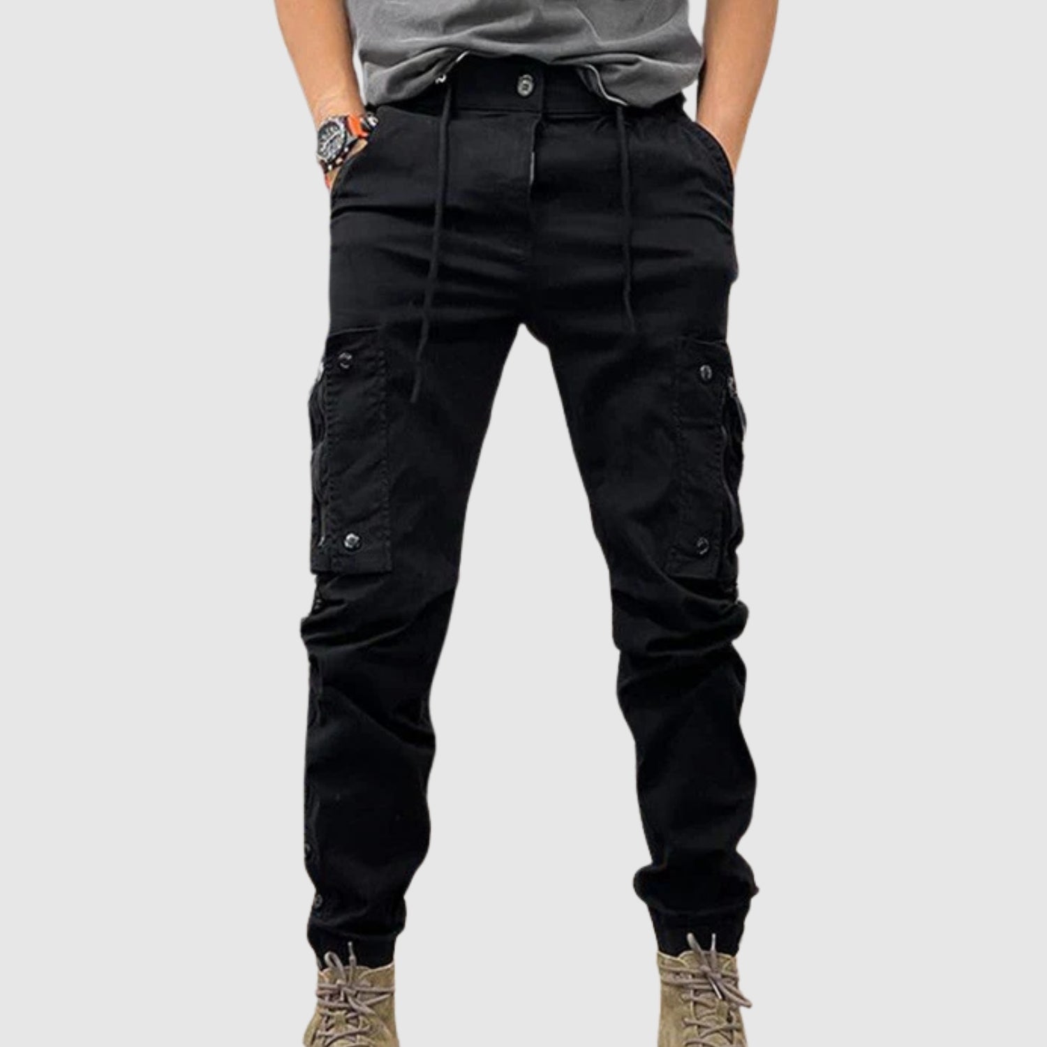 Leo - Pevné cargo kalhoty na každodenní nošení