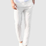 Leo - Elegantní a lehké pánské lněné kalhoty