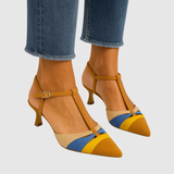 Teodora - Barevné nízké podpatky