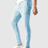 Leo - Elegantní a lehké pánské lněné kalhoty