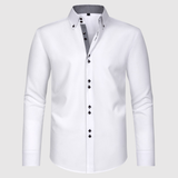 Adrian - Dlouhý rukáv s košilí a dvojitými knoflíky