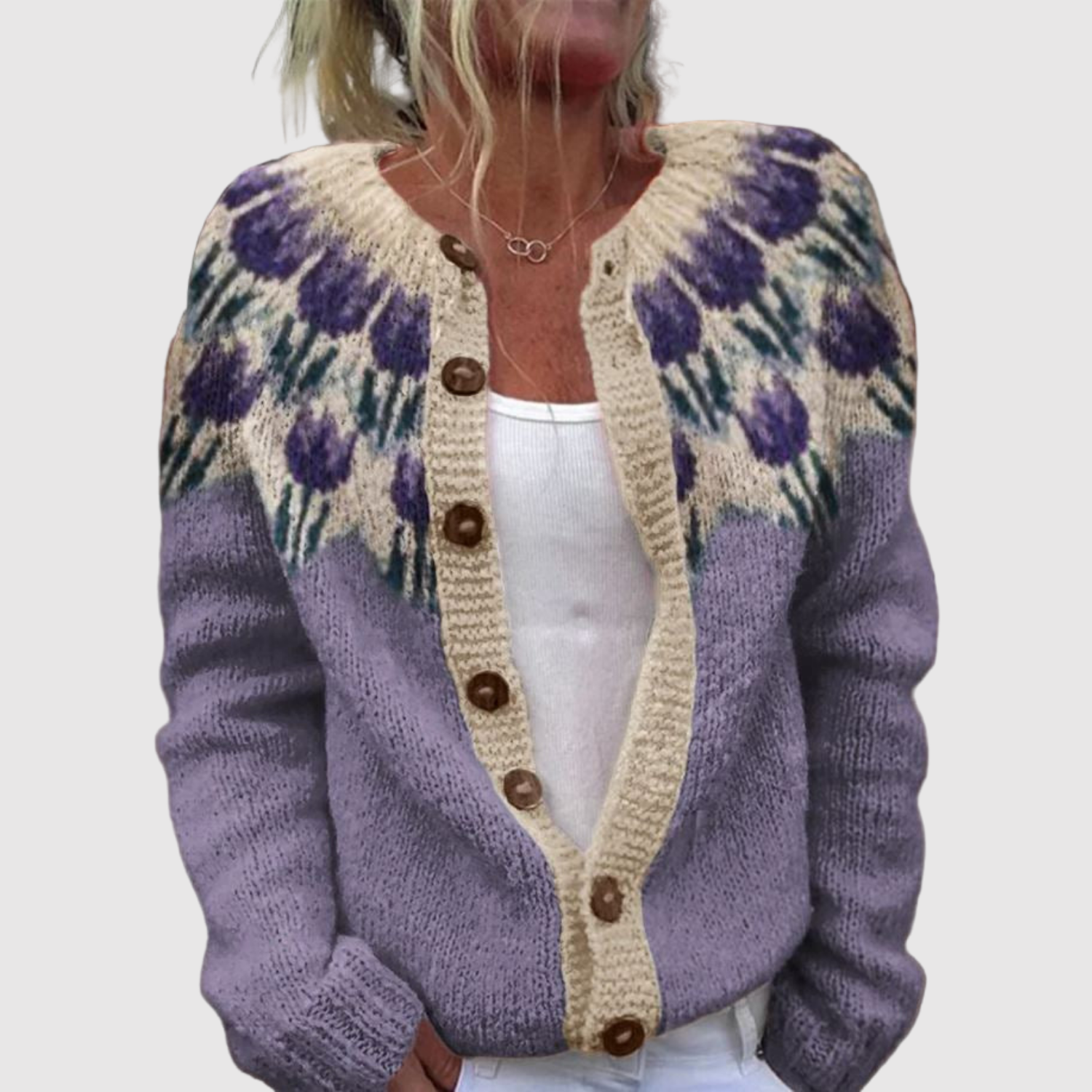 Nora – Kardigan s nordickým designem