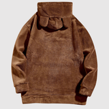 Nina - Pohodlná Mikina s Kapucí ve Tvaru Medvěda