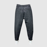 Leo - Stylové kalhoty s melírovaným vzorem