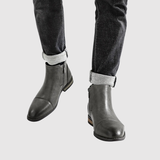 Viktor – Elegantní kožené boty se zipem