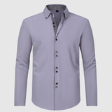 Adrian - Dlouhý rukáv s košilí a dvojitými knoflíky