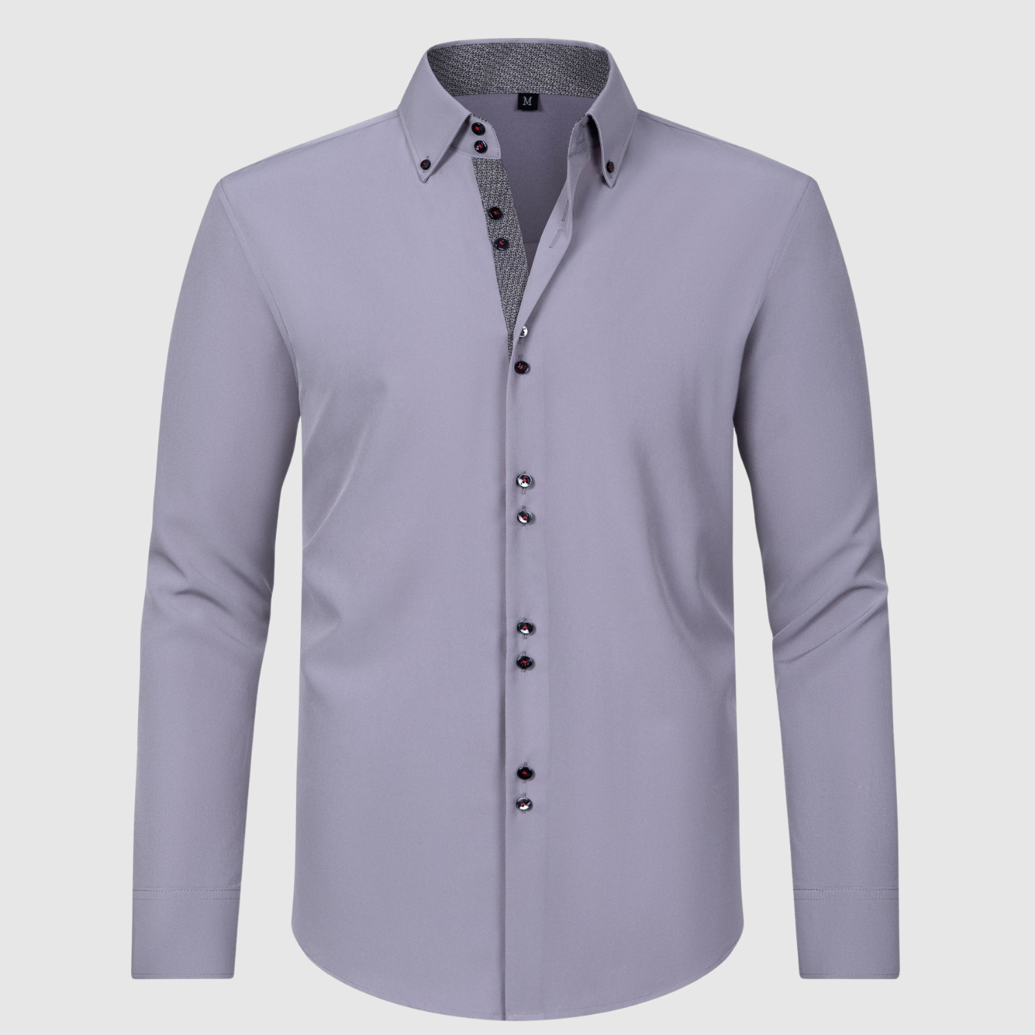 Adrian - Dlouhý rukáv s košilí a dvojitými knoflíky