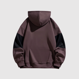 "Daniel – Mikina s širokými kontrastními pruhy" could be rewritten as "Daniel – Mikina s výraznými kontrastními pruhy".