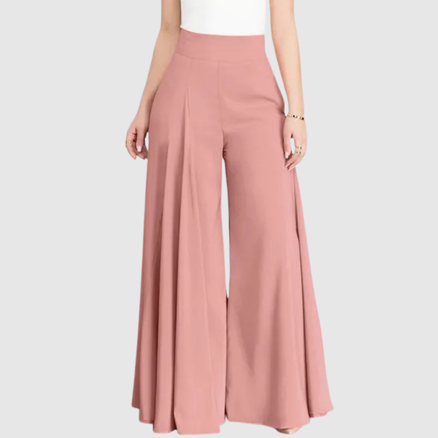 Mira – Široké kalhoty z jemného materiálu