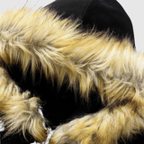 Šimon - Mikina s měkkou huňatou kapucí