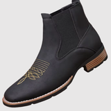 Oskar – Chelsea boty s výšivkou