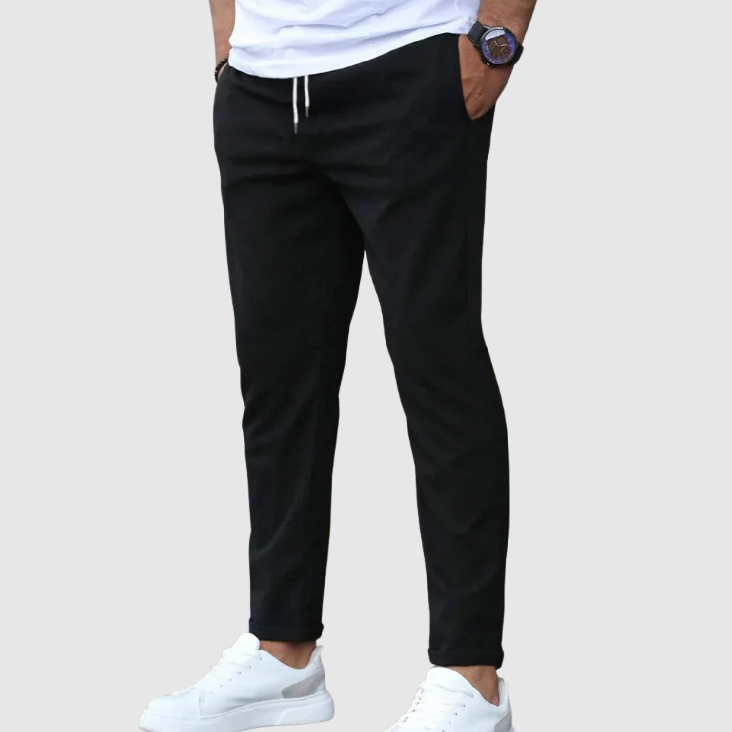 Leo – Komfortní kalhoty z prvotřídního elastického materiálu