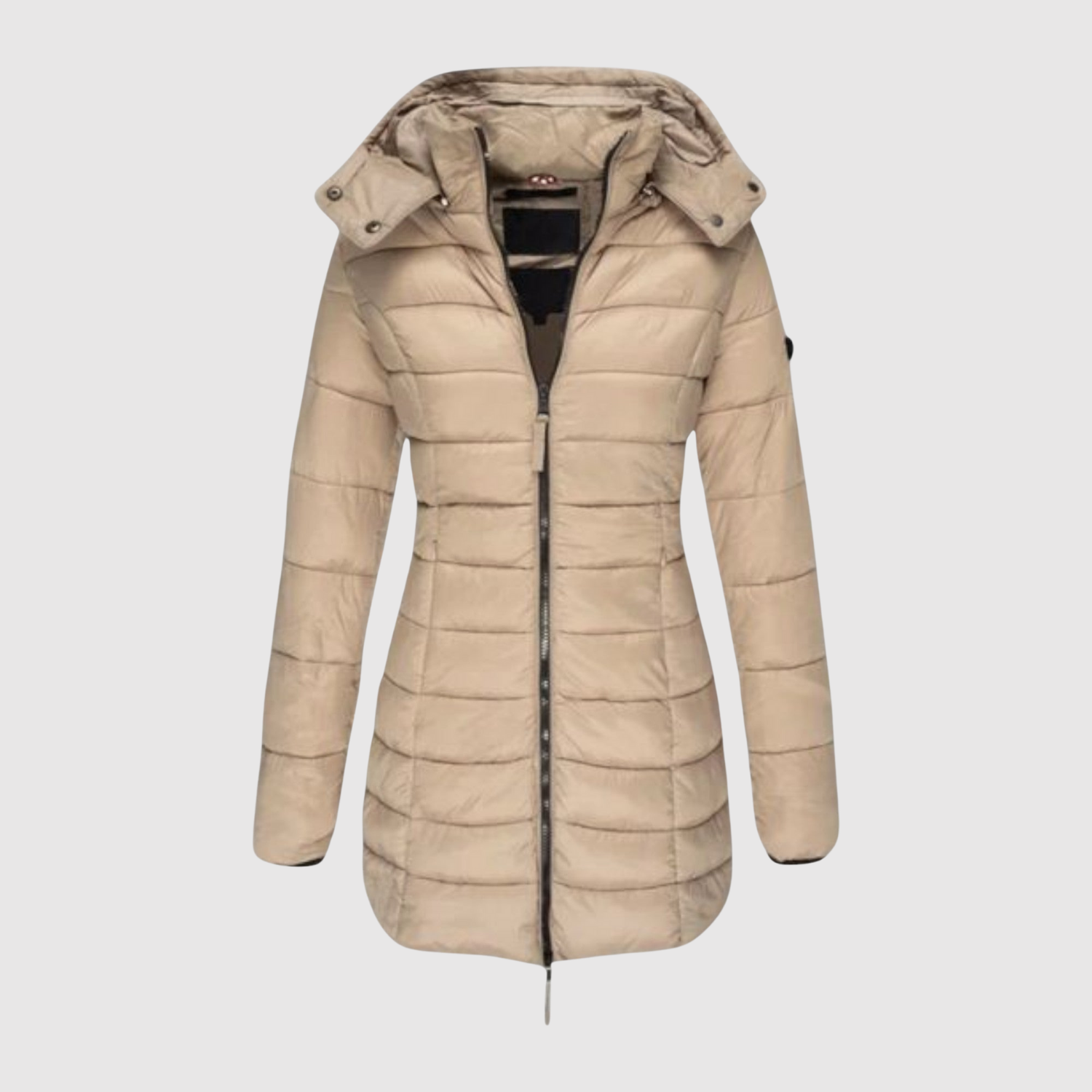 Jelena – Lehká péřová bunda s kapucí