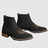 Oskar – Chelsea boty s výšivkou