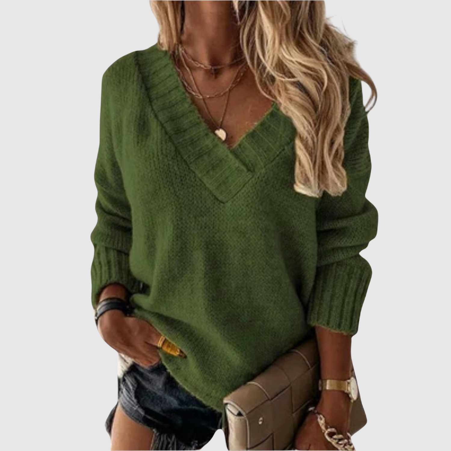 Nora – V-Neck Sweater
