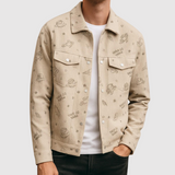 Šimon – Sametová bunda s hvězdnými vzory