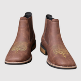 Oskar – Chelsea boty s výšivkou