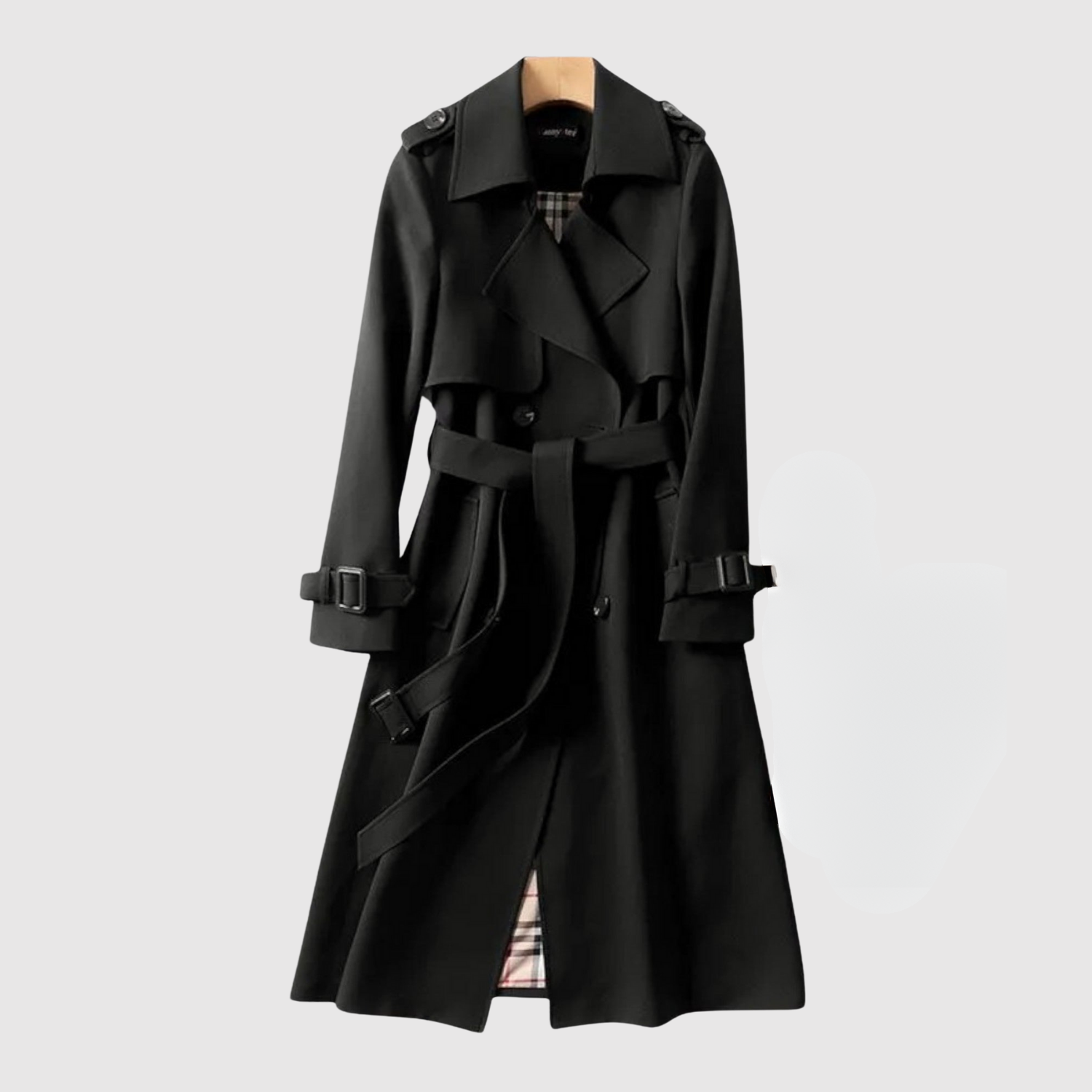 Jelena – Dlouhý kabát s opaskem